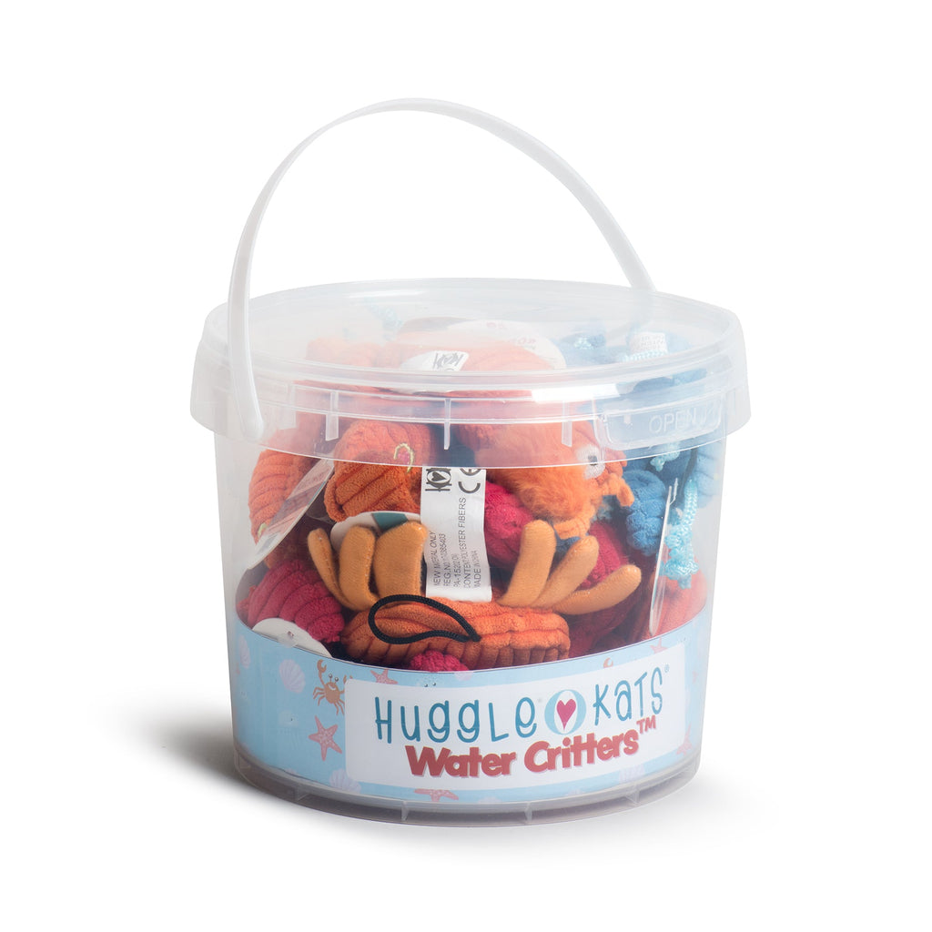Water Critters Bucket of Cat Toys, 12 Pack