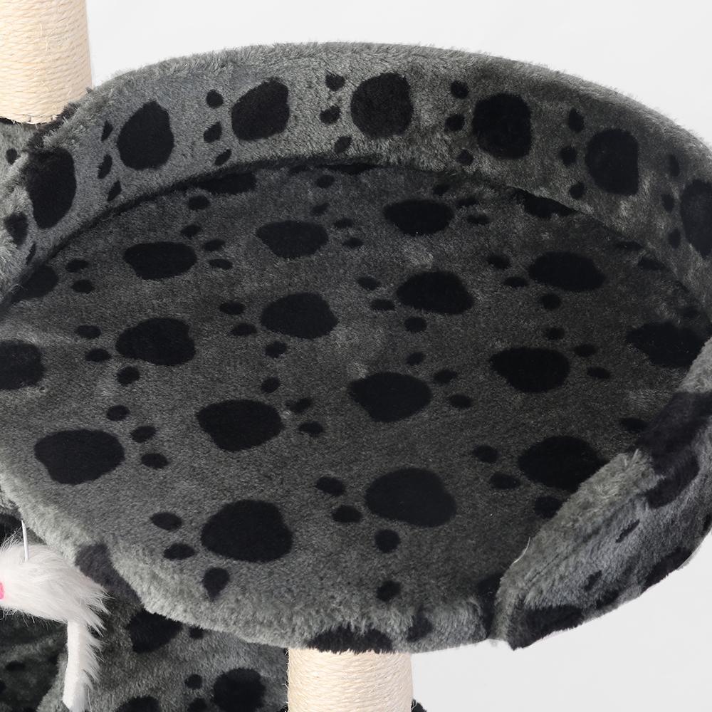 i.Pet Cat Tree 120cm Trees Scratching Post Scratcher Tower Condo House