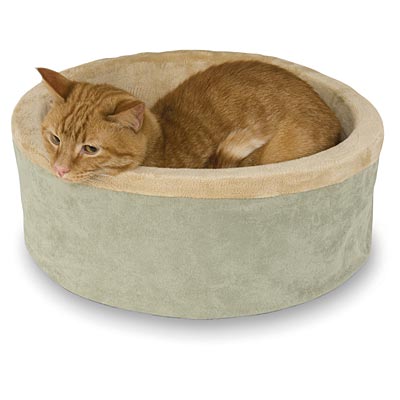 Thermo-Kitty Bed Indoor Heated Cat Bed